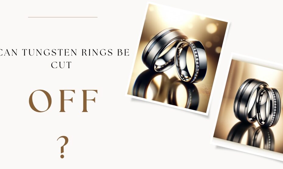 ¿Se pueden quitar los anillos de tungsteno? Imagen destacada del blog